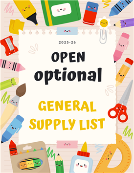  supply list